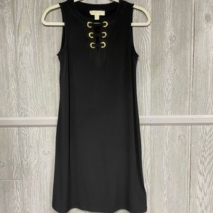 Black Michael Kors Sheath Dress Size XS EUC
